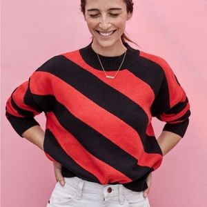 Clare V. Drop shoulder sweater